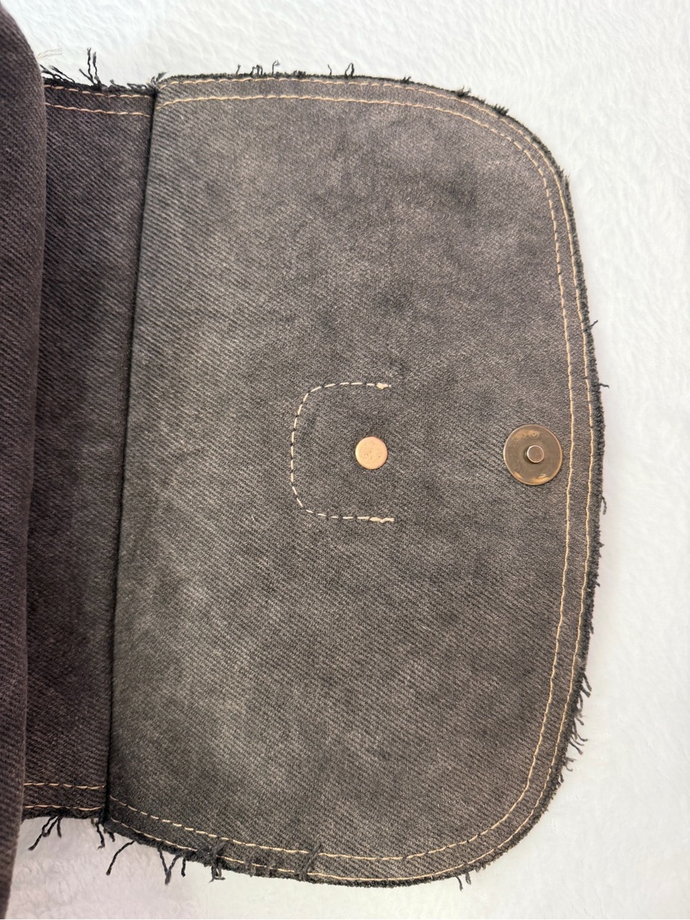 Myra Bag Carry Me Backpack Bag Cow Hide Pont Hair Bandana Print Canvas Leather - Picture 4 of 7